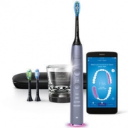 飞利浦 Sonicare 钻石亮白型智能系列 声波震动牙刷 (铂金灰) HX9903