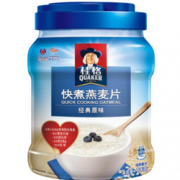 Quaker  桂格  早餐谷物 燕麦片 1000克 罐装 折13.85元（27.7元，2件5折）