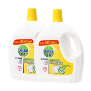 滴露（Dettol）  柠檬衣物除菌液 3.25L*2+赠品沐浴露150g*2