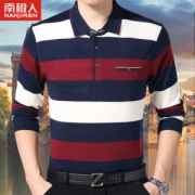 南极人 男士秋季长袖polo衫