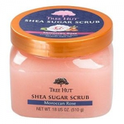 中亚Prime会员 : TREE HUT Shea Sugar Scrub 身体磨砂膏 摩洛哥玫瑰味 510g*3罐