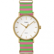 凑单品： TIMEX 天美时 Weekender Fairfield TW2P91800 女士时装腕表