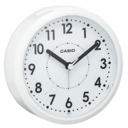 卡西欧（CASIO） TQ-271-7JF 白色桌面闹钟 4层报警音