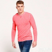 2017款，Superdry 极度干燥 Garment 男士染色圆领针织衫 国内￥439 Prime会员凑单免费直邮含税