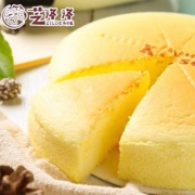 芝洛洛 手工现烤起司轻芝士蛋糕7寸400g 多口味