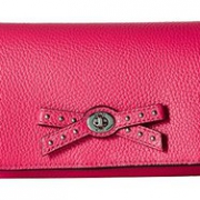 COACH 蔻驰 Bow Turnlock Tie 女士钱包