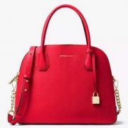 MICHAEL KORS Mercer Large Leather Dome 女士手提包
