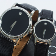 摩凡陀（Movado） Collection博物馆系列 2100002/2100004 银色 情侣石英腕表 鑫胖同款