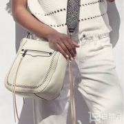 Rebecca Minkoff 瑞贝卡明可弗 女士大号铆钉马鞍单肩包 2.5折 新低$88.98