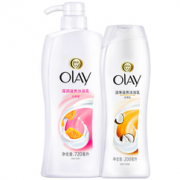 玉兰油沐浴露深润滋养型720ml 送洁净滋润型200ml  折24.75元（29.9，99买4件）