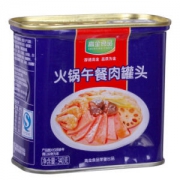 高金食品（GOLDKINN FOODS）火锅午餐肉罐头 方便速食 四川特产 340g/罐