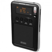 Eton Mini Compact AM/FM/Shortwave Radio, Black (NGWMINIB)