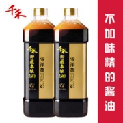 千禾 御藏本酿 180天酱油 1L *2瓶
