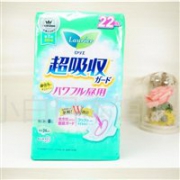 Kao花王乐而雅超吸收日用护翼卫生巾24cm22片装