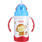 Nuby 努比 不锈钢保温吸管杯 280ml79元