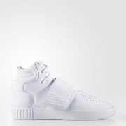 补尺码！adidas 阿迪达斯 Tubular Invader Strap 大童款 休闲运动鞋