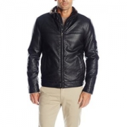 DOCKERS 男士仿小羊皮夹克