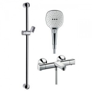 Hansgrohe 汉斯格雅 飞雨 select120 手持花洒 恒温带下出水淋浴套餐
