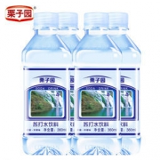 栗子园 苏打水 碱性苏打水 柠檬味 316ml*4瓶