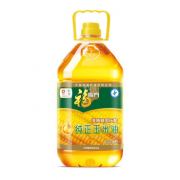 福临门 非转基因 纯正玉米油 3.5L/桶