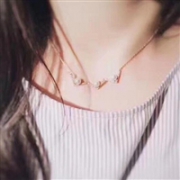 SWAROVSKI 施华洛世奇 Edify 中号V形镶嵌环颈项链