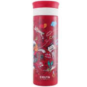 咖世家COSTA-不锈钢真空保温杯水杯-奇幻梦境 红-320ml
