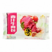 限地区：狗不理 手工包子 西汁牛肉口味 300g(6个)*2件