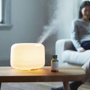 muji  无印良品 大容量超声波香薰机 白色