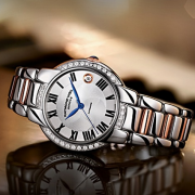 蕾蒙威（RAYMOND WEIL）  JASMINE 佳茗系列 2629-STS-01659 女士机械腕表