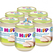 HIPP 喜宝 有机鸡肉泥 125g*6瓶
