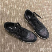 COACH 蔻驰 Farah 女士真皮印花系带休闲鞋 2色 $54.99