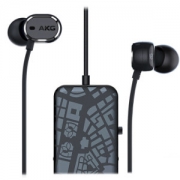 AKG N20NC 主动降噪入耳式耳机 智能消噪音乐耳麦 三键式线控麦克风 兼容安卓苹果 黑色