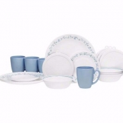 Corelle 康宁餐具 Livingware Dinnerware 乡村别墅风 20件套餐具套装