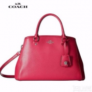 降10刀，COACH 蔻驰 女士Margot 真皮手提肩背包  新低$154.99