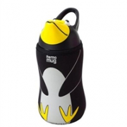 THERMO MUG动物保温杯/儿童吸管保温杯 380ml 黑色款
