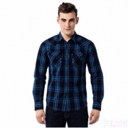Levi's 李维斯 男士长袖休闲格子衬衫