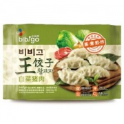 限地区：bibigo 必品阁 白菜猪肉王饺子 490g（约14只）