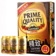 三得利啤酒（Suntory） 精致 9.5度 330ml*24听 整箱装 *2件