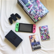 Nintendo 任天堂 Switch Hardware with 喷射战士2 捆绑版