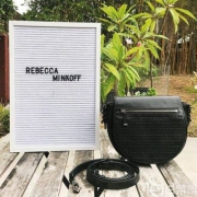 Rebecca Minkoff  瑞贝卡明可弗 Astor 女士马鞍包 2.6折$75.98