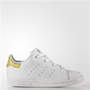 Adidas阿迪达斯Stan Smith小童款金尾/黑色