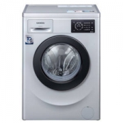 西门子(SIEMENS) WM10L2687W 7公斤 变频 滚筒洗衣机 无旋钮触控 加速洗 节能洗（银色）