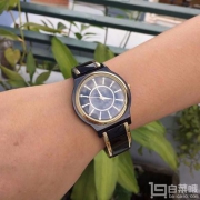 Anne Klein 安妮·克莱恩 AK/2344BKGB 施华洛世奇水晶 女士时尚手表 Prime会员免费直邮含税