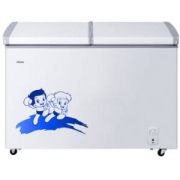 海尔（Haier）FCD-215SEA 215升蝶形门 双箱双温区冰柜