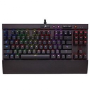 美商海盗船(Corsair) K65 RGB 机械游戏键盘 黑色(银轴)