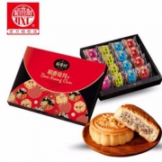 中华老字号，稻香村 稻香佳月月饼礼盒 530g