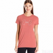 Under Armour 安德玛 Big Logo Ss女士运动T恤 3色 Prime会员凑单免费直邮含税