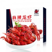 食在囧途 麻辣小龙虾 25-38只 4-6钱/只 1.5kg（净虾重750g）盒装 海鲜水产