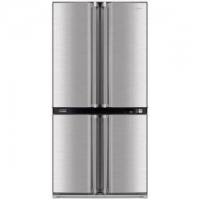 SHARP 夏普 风冷无霜 SJ-F77PV-SL 十字对开门冰箱 605L