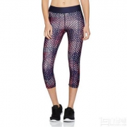 M码，Under Armour 安德玛 Armour 女士印花紧身中裤 Prime会员凑单免费直邮含税